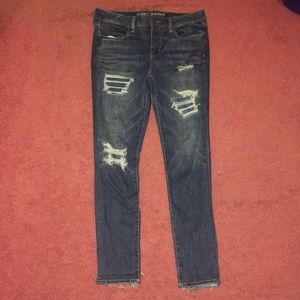 American Eagle Outfitters ripped jeans